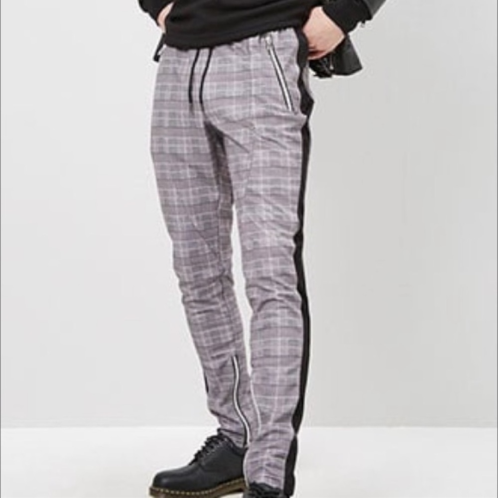 Waimea Men Glen Plaid Track Pants
